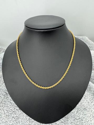 14 kt. geelgouden collier beschikbaar voor biedingen