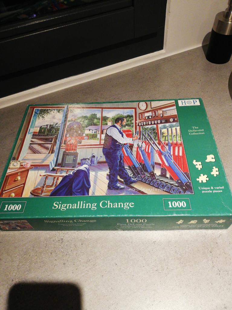 Hop puzzel Signalling Change, 1000 stukjes, Hobby en Vrije tijd, Denksport en Puzzels, Ophalen of Verzenden, 500 t/m 1500 stukjes