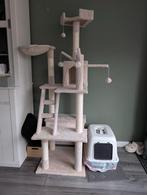 Nieuwe creme kleurige katten krabpaal, Dieren en Toebehoren, Ophalen, Nieuw