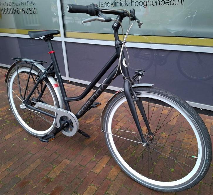 Nette Cortina Mozzo damesfiets, 28inch, 57cm hoog✅️, Fietsen en Brommers, Fietsen | Dames | Damesfietsen, Zo goed als nieuw, Overige merken
