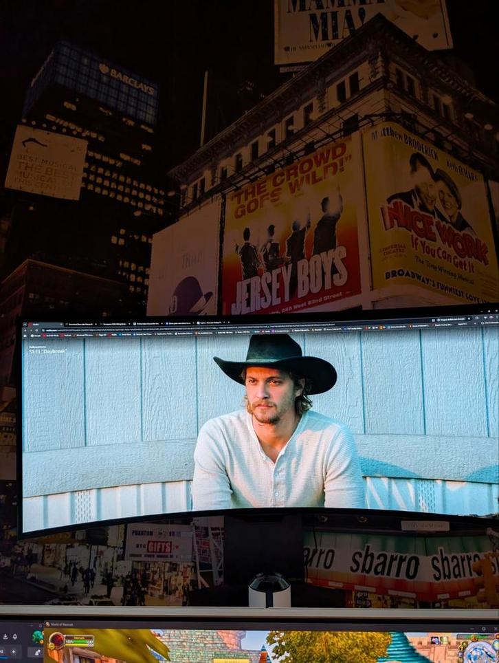 LG Ultragear 34GS95QE-B Wide QHD 240Hz Curved OLED monitor, Computers en Software, Monitoren, Zo goed als nieuw, Ophalen