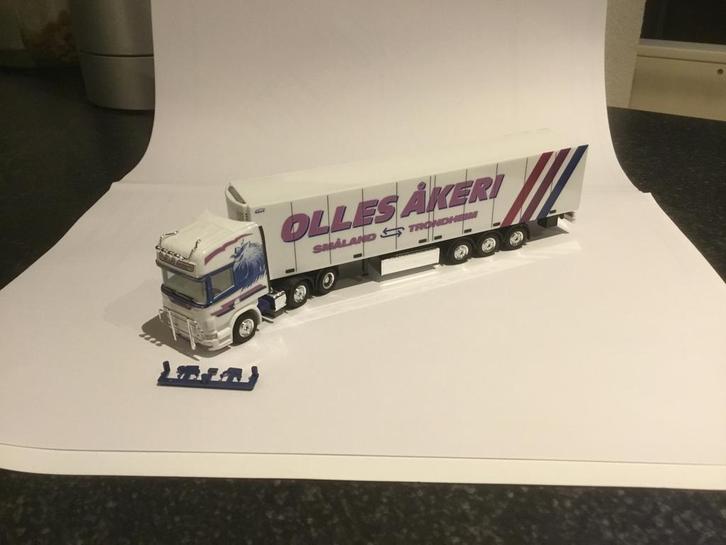 Herpa Nordics, Jens Bode, ASG, DFDS, Nor-Cargo, Sties, Hobby en Vrije tijd, Modelauto's | 1:87, Zo goed als nieuw, Bus of Vrachtwagen