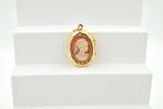 Camee foto medaillon hanger - AL.P7.D3/9, Sieraden, Tassen en Uiterlijk, Kettinghangers, Overige materialen, Overige voorstellingen