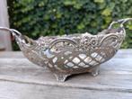 Verzilverd bonbonmandje, Antiek en Kunst, Antiek | Goud en Zilver, Ophalen, Zilver