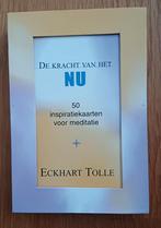 Eckhart Tolle De kracht van het NU - 50 inspiratiekaarten, Tarot of Kaarten leggen, Overige typen, Nieuw, Ophalen of Verzenden