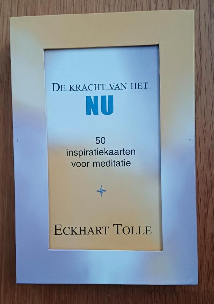 Eckhart Tolle De kracht van het NU - 50 inspiratiekaarten, Boeken, Esoterie en Spiritualiteit, Nieuw, Overige typen, Tarot of Kaarten leggen