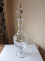 Antieke geslepen kristal karaf op voet - 19 eeuw, Verzenden