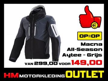 Textiel Softshell motorjas Macna Aytee All-Season - Grijs beschikbaar voor biedingen