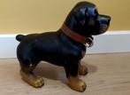 Vintage beeld  rottweiler puppy 21 x 23 cm, Ophalen of Verzenden, Gebruikt, Dier
