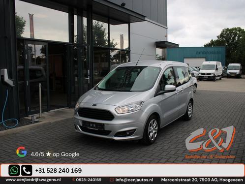 Ford Tourneo Courier 1.0 EcoBoost 75kW Titanium airco cruise, Auto diversen, Schadeauto's, Handgeschakeld, Benzine, MPV, Zilver of Grijs