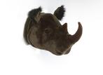 Wild & soft dierenkop neushoorn wanddecoratie, Ophalen, Zo goed als nieuw, Wanddecoratie