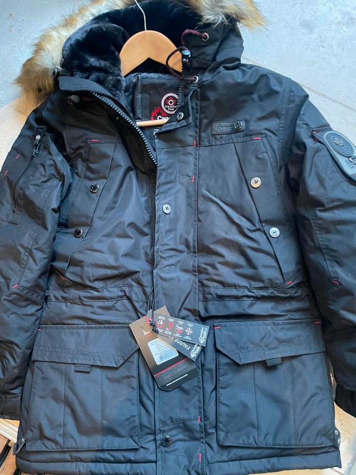 Winterjas Dames Maat S, Kleding | Dames, Jassen | Winter, Zo goed als nieuw, Maat 36 (S), Zwart, Ophalen of Verzenden