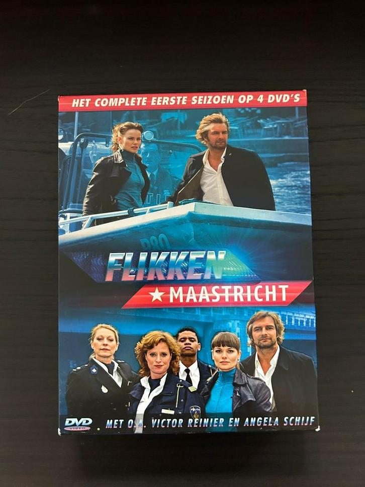 Flikken Maastricht seizoen 1-6 & film overloper p.stuk 7,50, Cd's en Dvd's, Dvd's | Tv en Series, Nieuw in verpakking, Vanaf 12 jaar