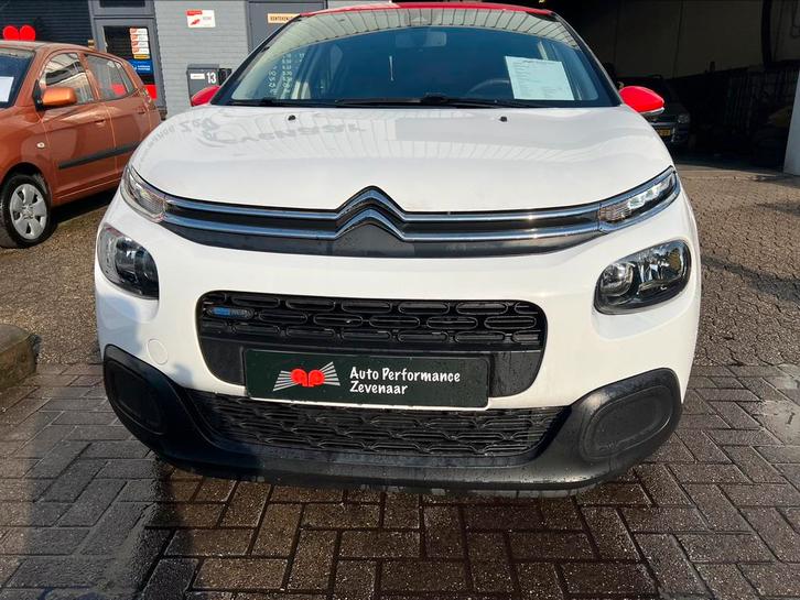 Citroën C3 1.2 Puretech 82pk 2017 Wit, Auto's, Citroën, Bedrijf, C3, ABS, Airbags, Airconditioning, Bluetooth, Bochtverlichting