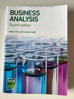 Business Analysis 4e editie, Ophalen of Verzenden, Gamma, Zo goed als nieuw, HBO