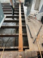 11 maal bouwvloer planken 5-6meter 15x 2,7cm, Doe-het-zelf en Verbouw, Hout en Planken, Ophalen, Gebruikt, 25 tot 50 mm, Grenen