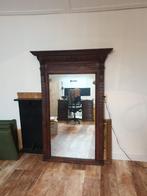 Houten spiegel, Ophalen, Rechthoekig, 100 tot 150 cm, 150 tot 200 cm