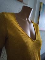 Leuk okergeel t shirt van Mango maat M 38 40, Maat 38/40 (M), Mango, Geel, Ophalen of Verzenden