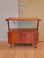 Vintage LP Platenspeler Platen Kast Kastje Audiomeubel, Ophalen, Huis en Inrichting