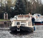 Platbodem,staal..., Watersport en Boten, Motorboten en Motorjachten, Ophalen of Verzenden, Zo goed als nieuw, Staal, Diesel
