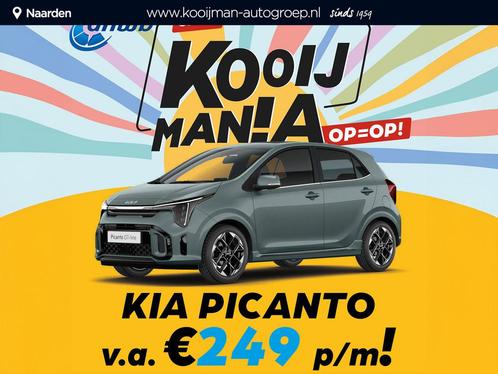 Kia Picanto 1.0 DPI DynamicLine ANWB Private lease nu Vanaf, Auto's, Kia, Bedrijf, Lease, Picanto, ABS, Achteruitrijcamera, Adaptive Cruise Control