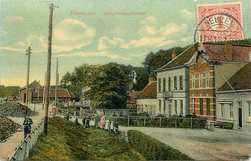 (378-290-047) Terneuzen Schuttershofstraat, Verzamelen, Ansichtkaarten | Nederland, Zeeland, Ophalen of Verzenden