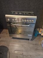 Bestron Gasfornuis - 5 Pits RVS, Witgoed en Apparatuur, Fornuizen, Ophalen, Gebruikt, 60 cm of meer, Vrijstaand