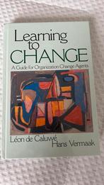 Leon de Caluwe & Hans Vermaak - learning to change, Boeken, Verzenden, Zo goed als nieuw, Management