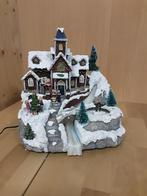 Kerstdorp / Kerst tafereel met verlichting en beweging, Diversen, Kerst, ., Ophalen of Verzenden, Zo goed als nieuw, .