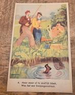 Twee clowns vissen een schoen op, Verzenden, Ongelopen, Overige thema's