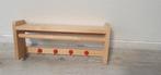 te koop houten rek met 4 haken 34 x 7 x 15 cm, Ophalen of Verzenden, Nieuw