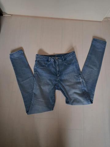 High waist skinny Spijkerbroek jeans blauw H & M 32  beschikbaar voor biedingen