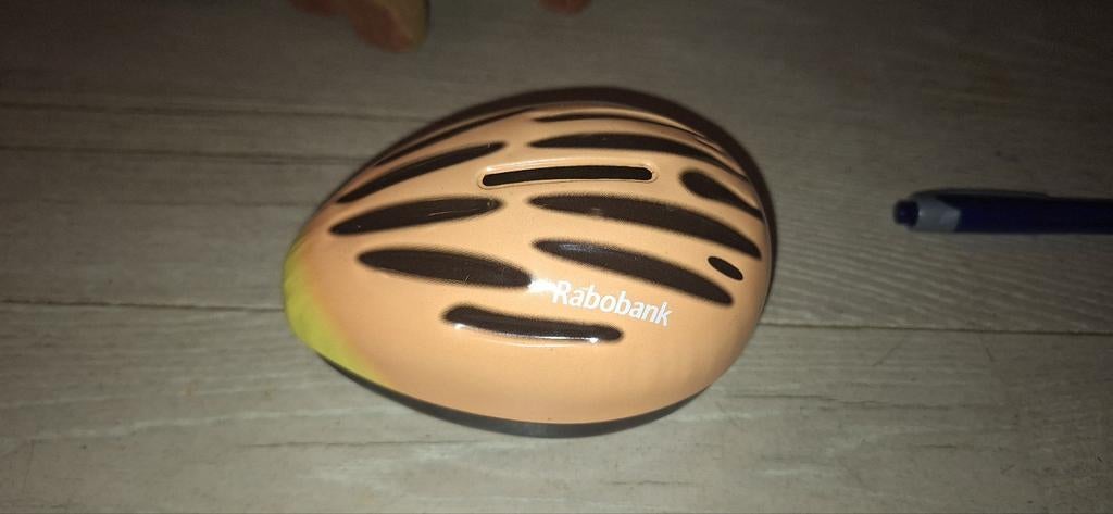 Rabobank wielerploeg spaarblikje (12226), ., Overige typen, Ophalen of Verzenden, Zo goed als nieuw