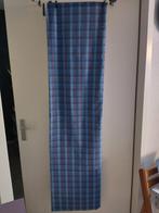 Opruiming lappen stof: stevig seersucker blauw rood 3 meter, Hobby en Vrije tijd, Stoffen en Lappen, Blauw, 120 cm of meer, Ophalen of Verzenden