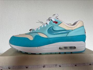 Nike Air Max 1 Puerto Rico blauw maat 45,5 US11,5 beschikbaar voor biedingen