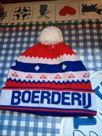 Muts met tekst Boerderij rood wit blauw, Kleding | Heren, Mutsen, Sjaals en Handschoenen, Ophalen of Verzenden, Zo goed als nieuw