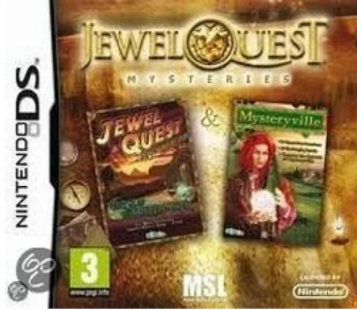 Nintendo DS Jewel Quest Mysteries, Spelcomputers en Games, Games | Nintendo DS, Zo goed als nieuw, Avontuur en Actie, 1 speler