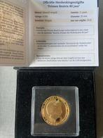 4 Vergulde munten, Ophalen of Verzenden, Goud, Nederland