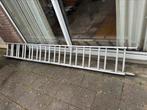 Uitschuifbare ladder 2x 3m35, Doe-het-zelf en Verbouw, Ladders en Trappen, Ophalen of Verzenden, Gebruikt, 4 meter of meer