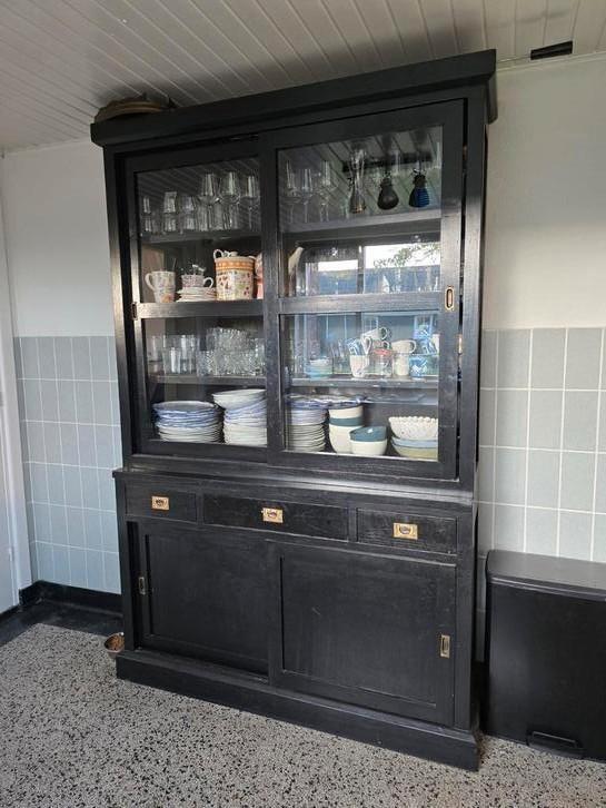 Buffetkast (excl. Inhoud), Huis en Inrichting, Kasten | Buffetkasten, Gebruikt, 200 cm of meer, 25 tot 50 cm, Ophalen