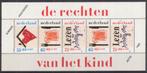 Blok (39) - kind 1989 - de rechten van het kind - postfris, Postzegels en Munten, Postzegels | Nederland, Verzenden, Na 1940, Postfris
