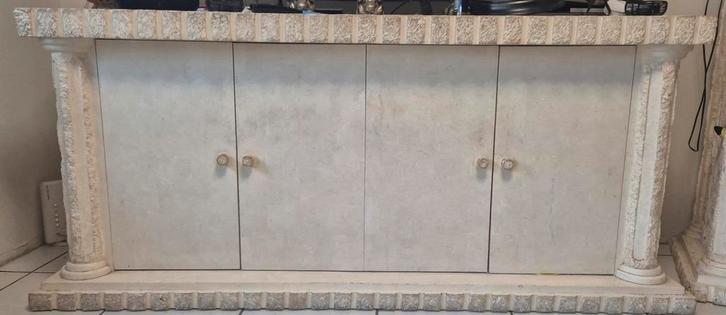 Meubels compleet, Dressoir, Vitrine & Salontafel, Huis en Inrichting, Kasten | Buffetkasten, Gebruikt, 100 tot 150 cm, 150 tot 200 cm