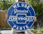 groot we use genuine Chevrolet parts bord - nieuw - C10 C20, Ophalen, Reclamebord, Nieuw, Nvt