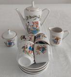 Prachtig Vintage Porseleinen Kinderservies jaren '50, RETRO, Ophalen of Verzenden, Zo goed als nieuw