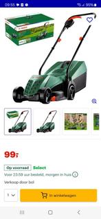 Grasmaaier, Ophalen, Zo goed als nieuw, Elektrische grasmaaier, Opvangzak