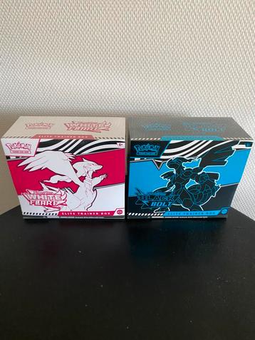 Pokemon Black Bolt & White Flare Elite Trainer Box SEALED! beschikbaar voor biedingen