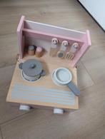 Label label opvouwbaar kooktoestel, Kinderen en Baby's, Speelgoed | Houten speelgoed, Ophalen of Verzenden, Gebruikt