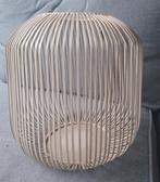 Licht taupe, beige windlicht van Riverdale, 25 tot 50 cm, Beige, Ophalen of Verzenden, Zo goed als nieuw