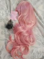 cosplay, roze wig, pruik, Nieuw, Ophalen of Verzenden, Pruik of Haarverlenging