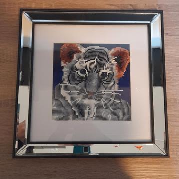 Tijgertje Diamond Painting - Ingelijst beschikbaar voor biedingen